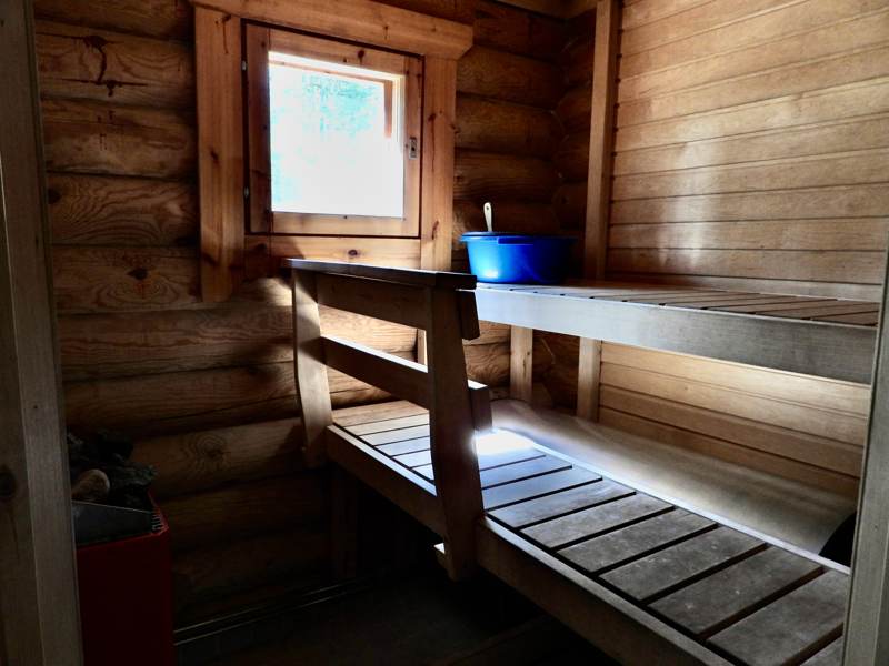 Sauna.